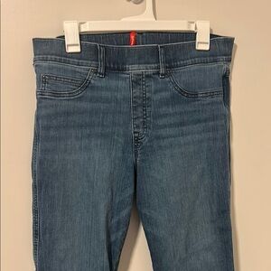 Spanx Wide Leg Flare Denim Jean Pants Size XL